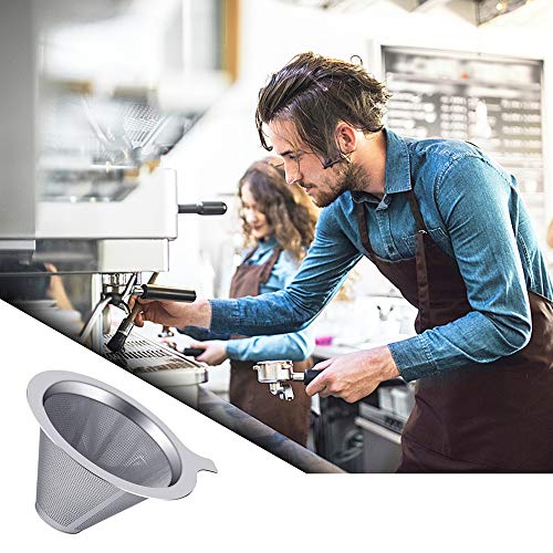 ANNMEXX Stainless Steel Pour Over Coffee Filter Kit