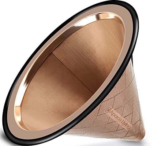 Chemex & Hario V60 Compatible Stainless Steel Coffee Dripper
