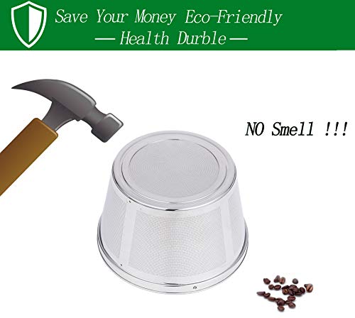Reusable Stainless Steel Coffee Filter for 8-12 Cup Makers