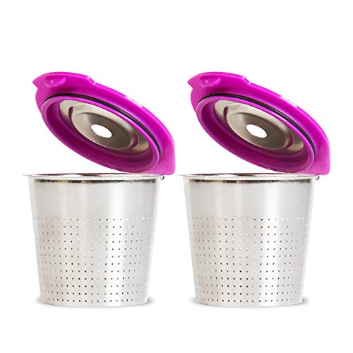Stainless Steel Reusable K Cups, 2-Pack for Keurig
