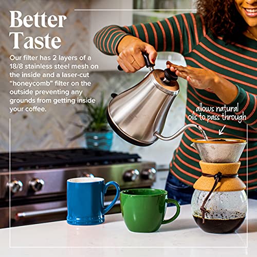 Reusable Willow & Everett Pour Over Coffee Dripper