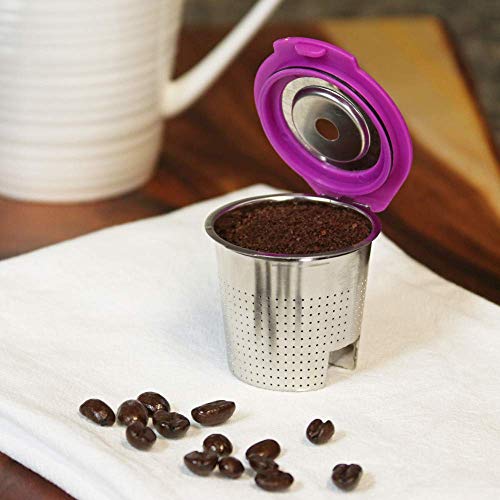 Stainless Steel Reusable K Cups, 2-Pack for Keurig