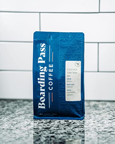 Boarding Pass Coffee Brazilian Specialty Dark Roast Blend