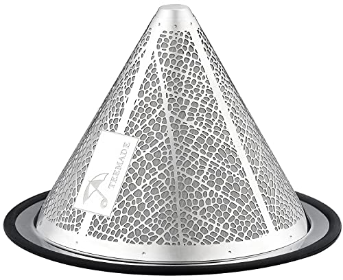 TEEMADE Stainless Steel Pour Over Coffee Filter Set