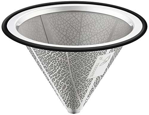 TEEMADE Stainless Steel Pour Over Coffee Filter Set