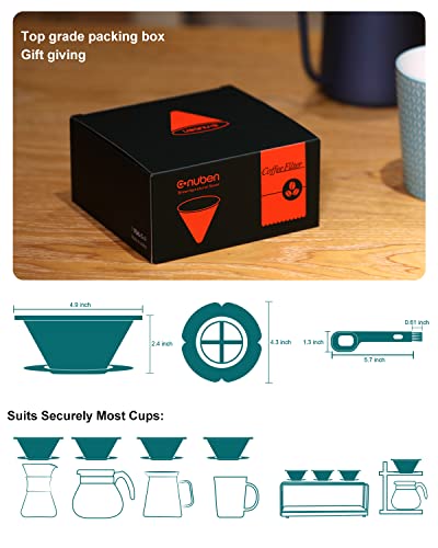 Stainless Steel Reusable Pour Over Coffee Filter Cone