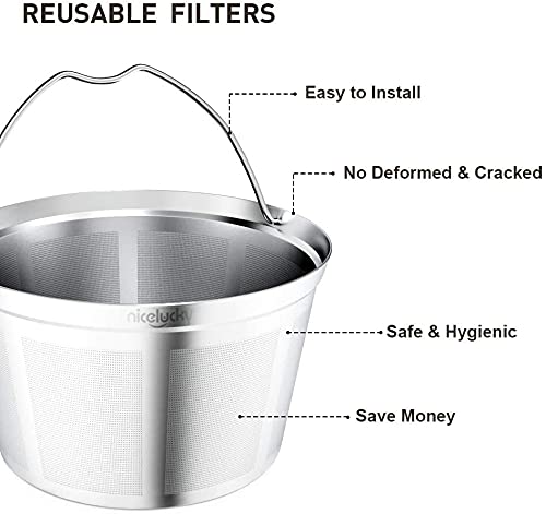 Stainless Steel Reusable Coffee Filter for BUNN Brewer
