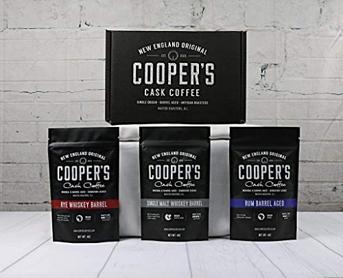 Bourbon Barrel Aged Coffee Whole Bean Trio