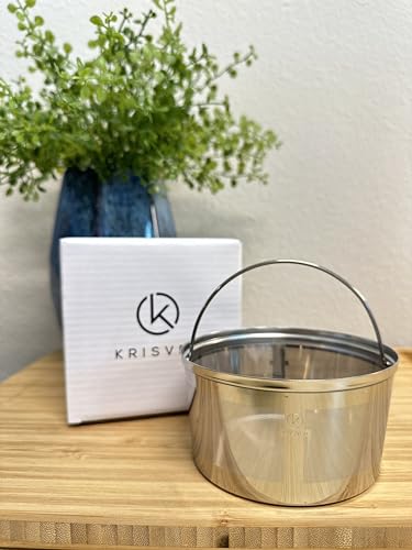 Stainless Steel Reusable Coffee Filter for Standard Coffee Makers