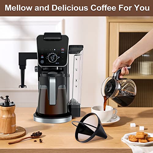 KEEPOW Cone Coffee Filters, Set of 3