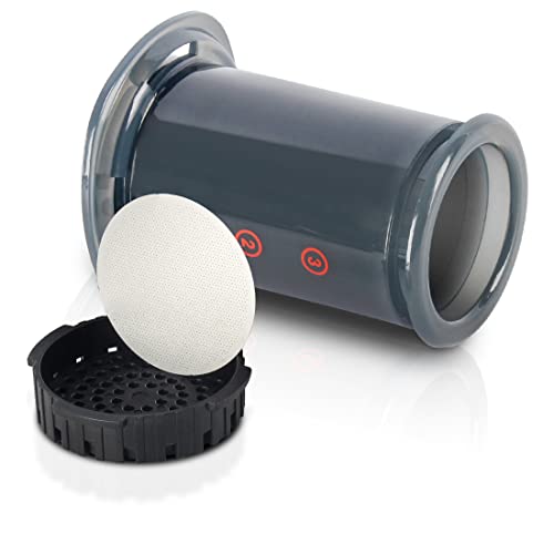 Metal Coffee Filter and Replacement Cap for Aeropress