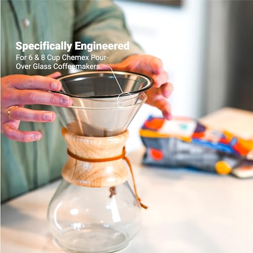 Metal Filter for Chemex: Sustainable Brewing Solution