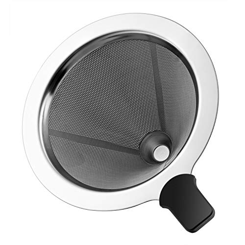 Stainless Steel Manual Pour Over Coffee Dripper