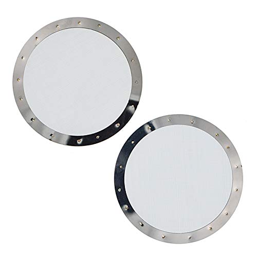 2 Metal Filter Replacement Set for Aeropress Coffee
