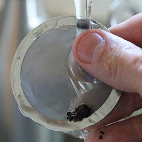 2 Metal Filter Replacement Set for Aeropress Coffee