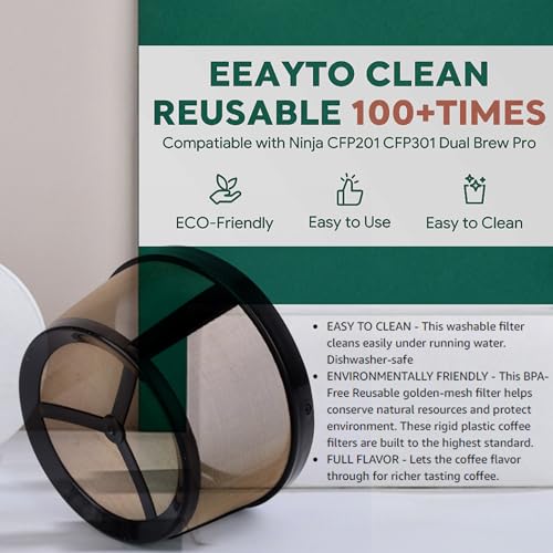 Mr. Coffee Basket Gold Permanent Coffee Filter (2 Pack)