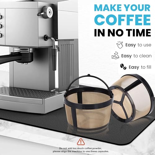 Mr. Coffee Basket Gold Permanent Coffee Filter (2 Pack)