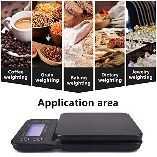 Pour Over and Drip Coffee Scale Timer combo