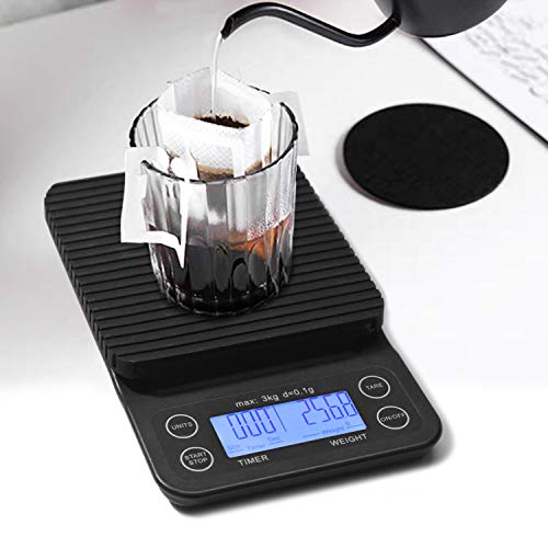 Pour Over and Drip Coffee Scale Timer combo