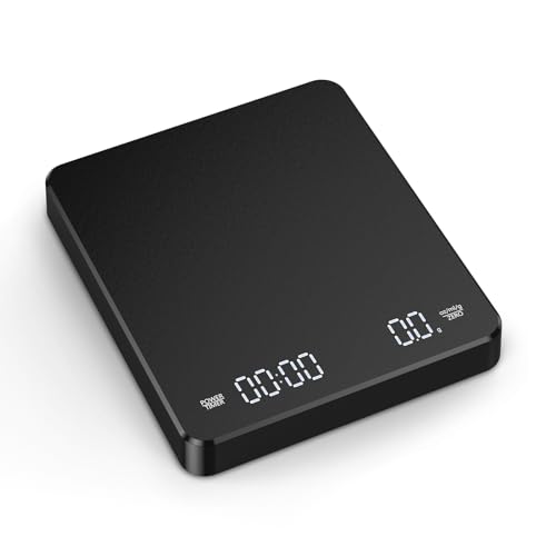 LOFICOPER Rechargeable Coffee Scale with Timer, Upgraded