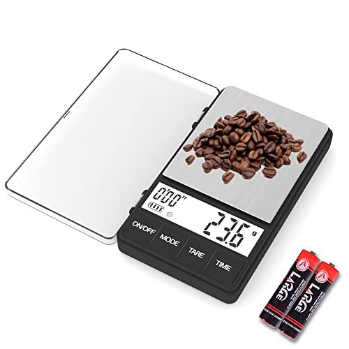 Espresso Scale Timer 1000g x 0.1g Digital Pocket