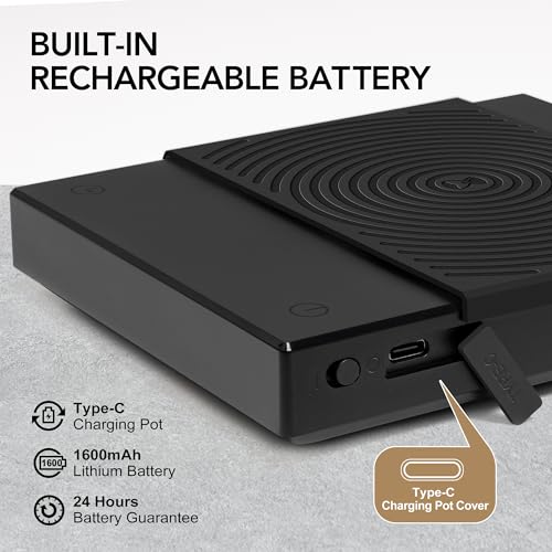 TIMEMORE Coffee Scale with Timer - 2kg/70oz, Black