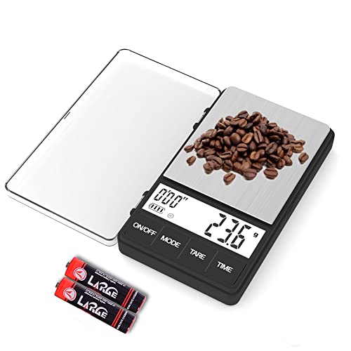 Espresso Scale Timer 1000g x 0.1g Digital Pocket