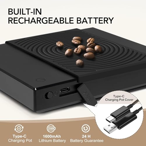 TIMEMORE Basic+Timer Coffee Scale, 2000g - Black