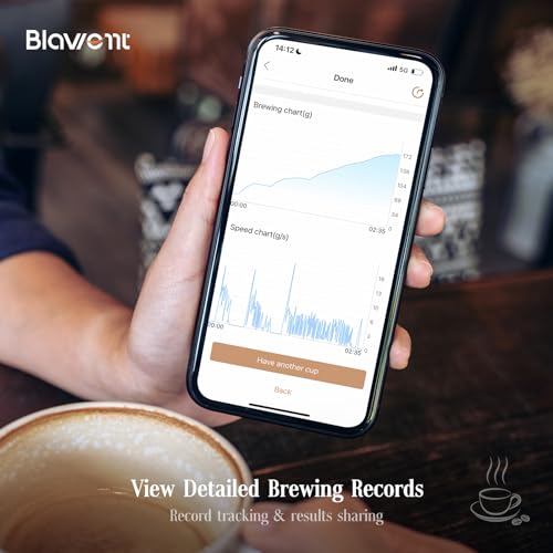 Stainless Steel Smart Coffee Scale with Timer & Bluetooth