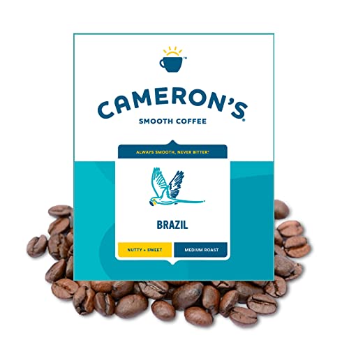 Organic Cameron's Coffee - Brazil Roasted Beans, 4lb