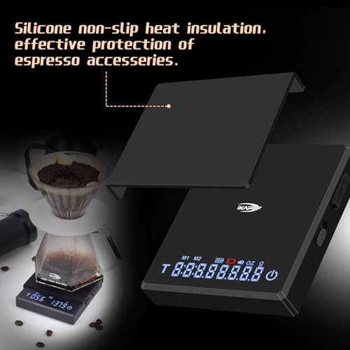 IKAPE Digital Mini Coffee Scale with Timer, 2kg