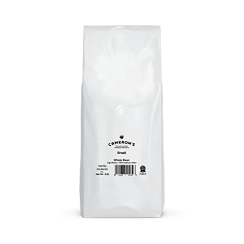 Organic Cameron's Coffee - Brazil Roasted Beans, 4lb