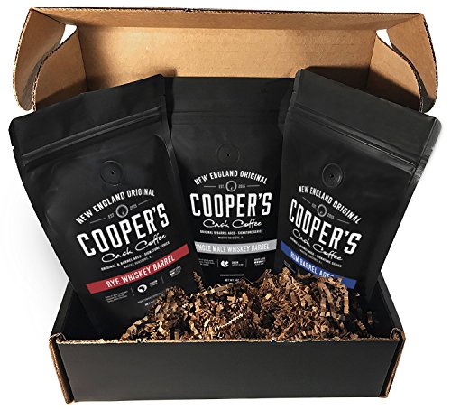 Bourbon Barrel Aged Coffee Whole Bean Trio