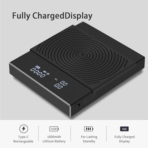 TIMEMORE Coffee Scale Basic 2.0 with Timer & Water Flow Rate