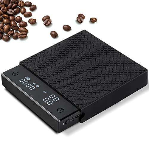 Black Mirror Basic PRO Coffee Scale with Timer