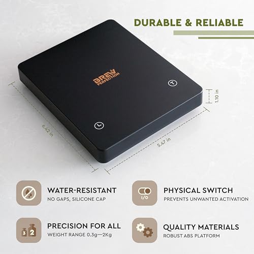 High Precision Coffee Scale with Timer - Espresso