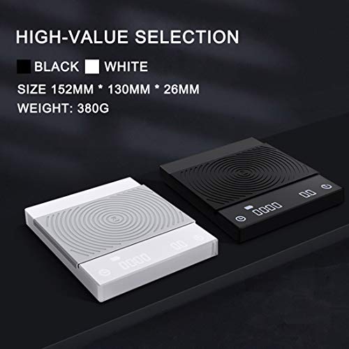 TIMEMORE Digital Coffee Scale with Timer - 2000g