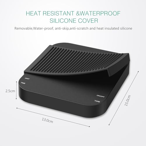 ORIA Digital Coffee Scale with Timer, 3Kg/0.1g Precision