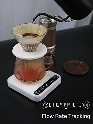 DiFluid Coffee Scale with Timer and Flow Rate