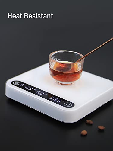 DiFluid Coffee Scale with Timer and Flow Rate