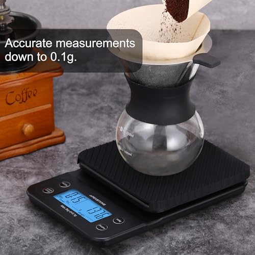 Apexstone Coffee Scale with Timer for Pour Over