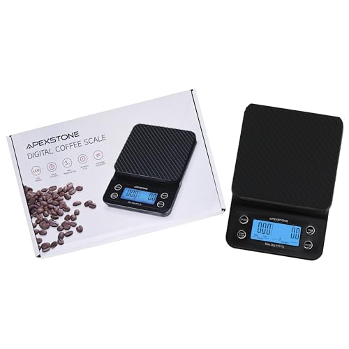 Apexstone Coffee Scale with Timer for Pour Over