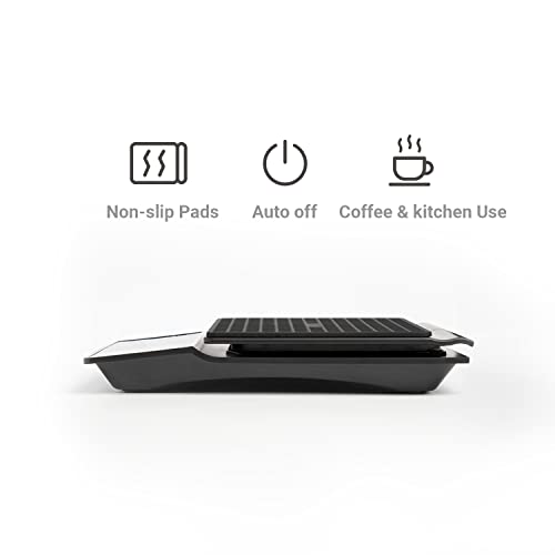 FEESPEC Digital Coffee Scale with Timer, 3kg/0.1g Accuracy