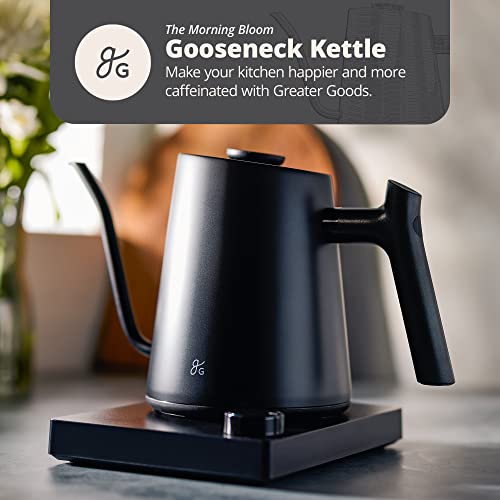 Greater Goods Electric Gooseneck Kettle - 1200 Watt