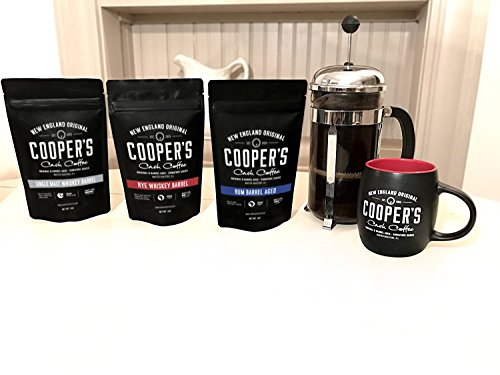 Bourbon Barrel Aged Coffee Whole Bean Trio