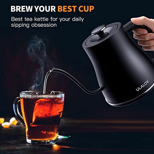 Ulalov Electric Gooseneck Kettle for Pour-over Coffee