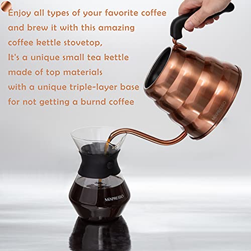 Mixpresso Gooseneck Pour Over Kettle - High-Grade Stainless Steel