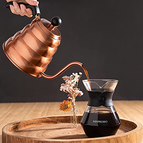 Mixpresso Gooseneck Pour Over Kettle - High-Grade Stainless Steel