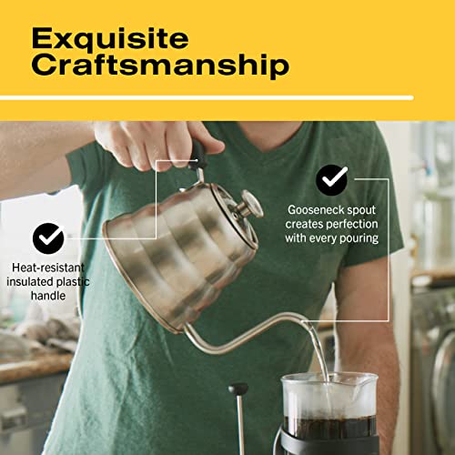 Stainless Steel Gooseneck Pour Over Coffee Kettle