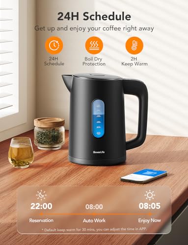 GoveeLife 1.7L Smart Electric Kettle with Temperature Control
